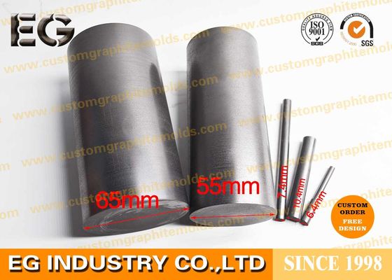 China Tamanhos diferentes de Rod do carbono útil de alta temperatura dos produtos da grafite altamente puros fornecedor
